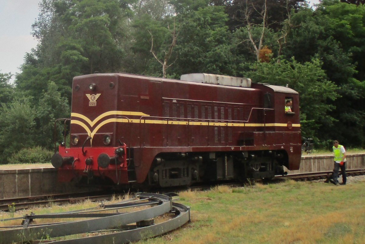 Ex-NS 2225 steht am 8 Juli 2017 in Kerkrade.