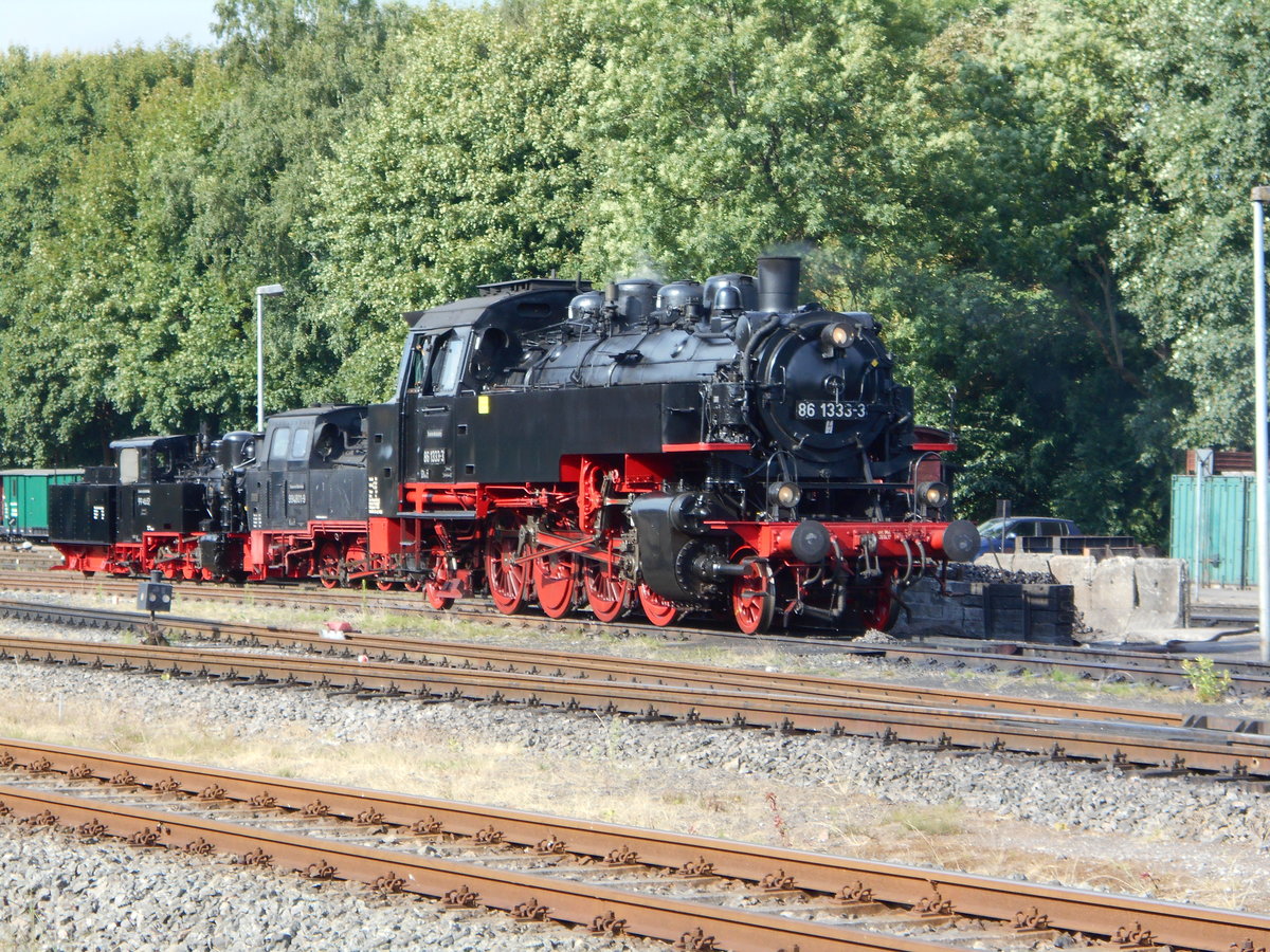 Feierabend,am 08.Juli 2018,in Putbus für die 86 1333.