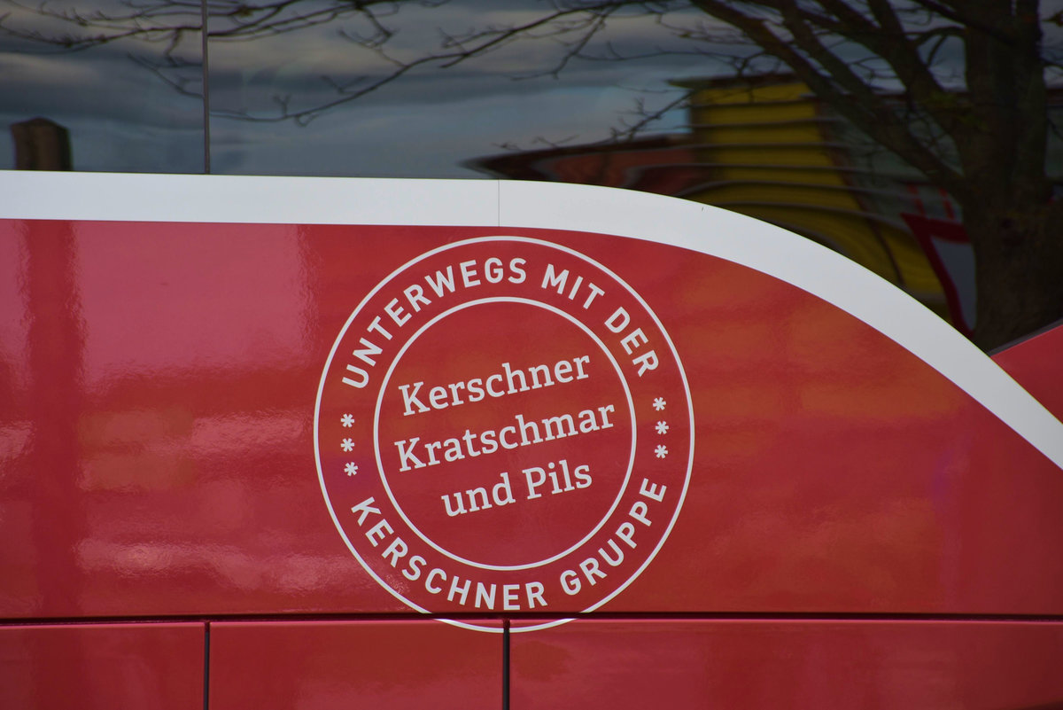Firmenemblem am Setra 515 HD von Kerschner Reisen aus �sterreich.