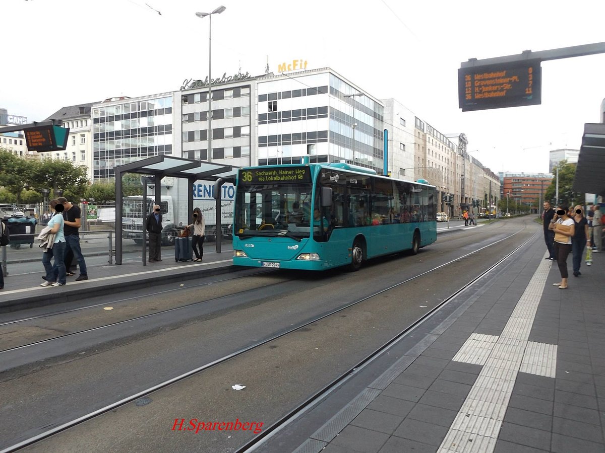 Frankfurt am Main ,stadtzentrum aufgenommen 2015