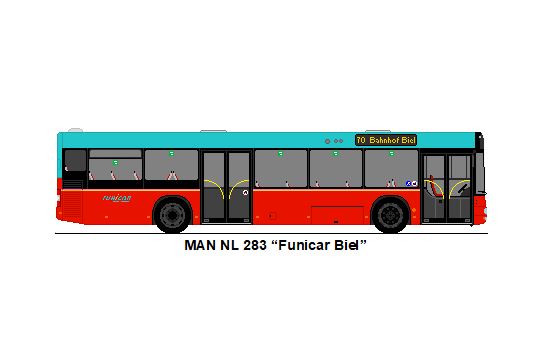 Funi-Car, Biel - MAN NL 323