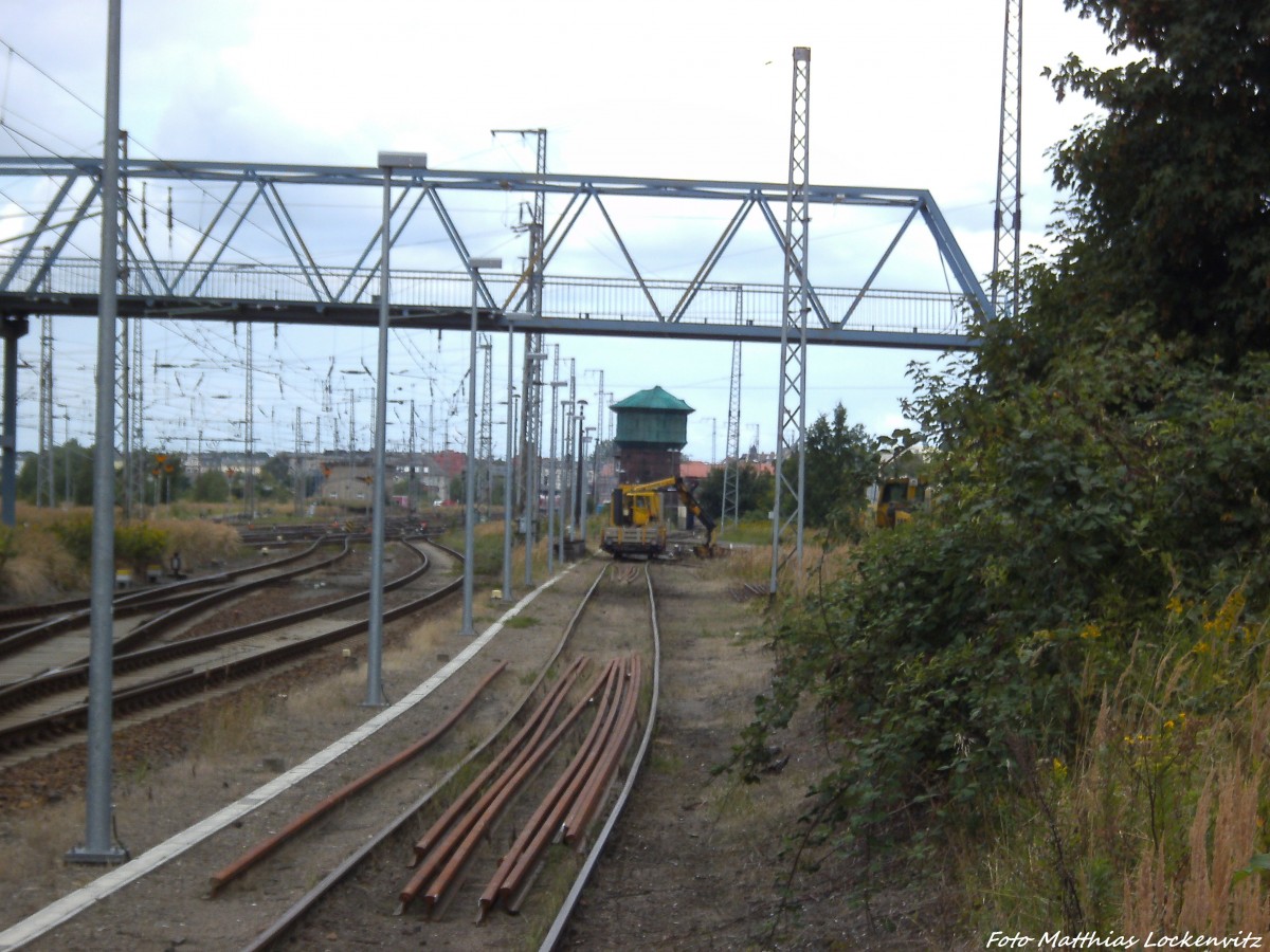 GAF bei seiner Arbeit in Strlaund am 21.8.13