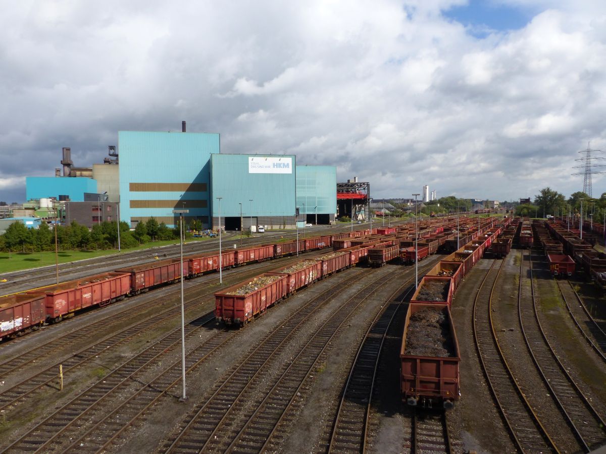 Gelnde der Httenwerke Krupp Mannesmann (HKM), Duisburg-Httenheim 14-09-2017.