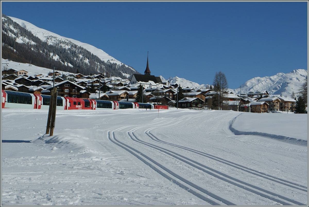 Glacier-Express Impression in Münster.
20. Feb. 2014