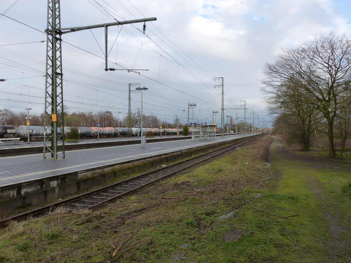 Gleis 1 Emmerich am Rhein 12-03-2020. 

Spoor 1 Emmerich am Rhein 12-03-2020.