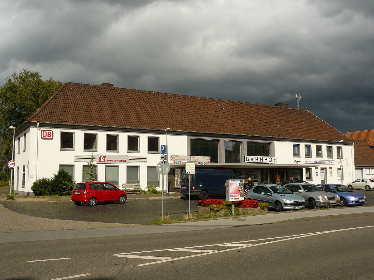 Grenzbahnhof Emmerich, Deutschland 11-09-2013.

Grensstation Emmerich, Duitsland 11-09-2013.