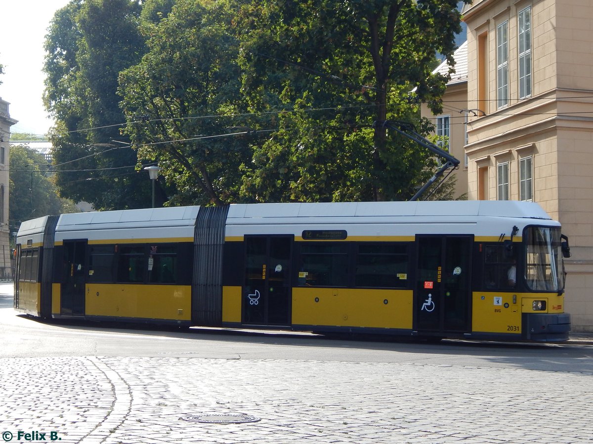 GT6 N-U Nr.2031 der BVG in Berlin.