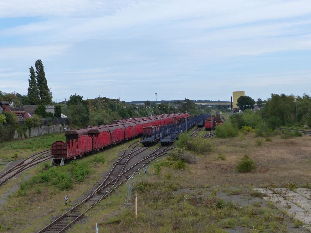 Gterbahnhof Hochfeld Sd. Wanheimerstrasse, Duisburg 21-08-2020.