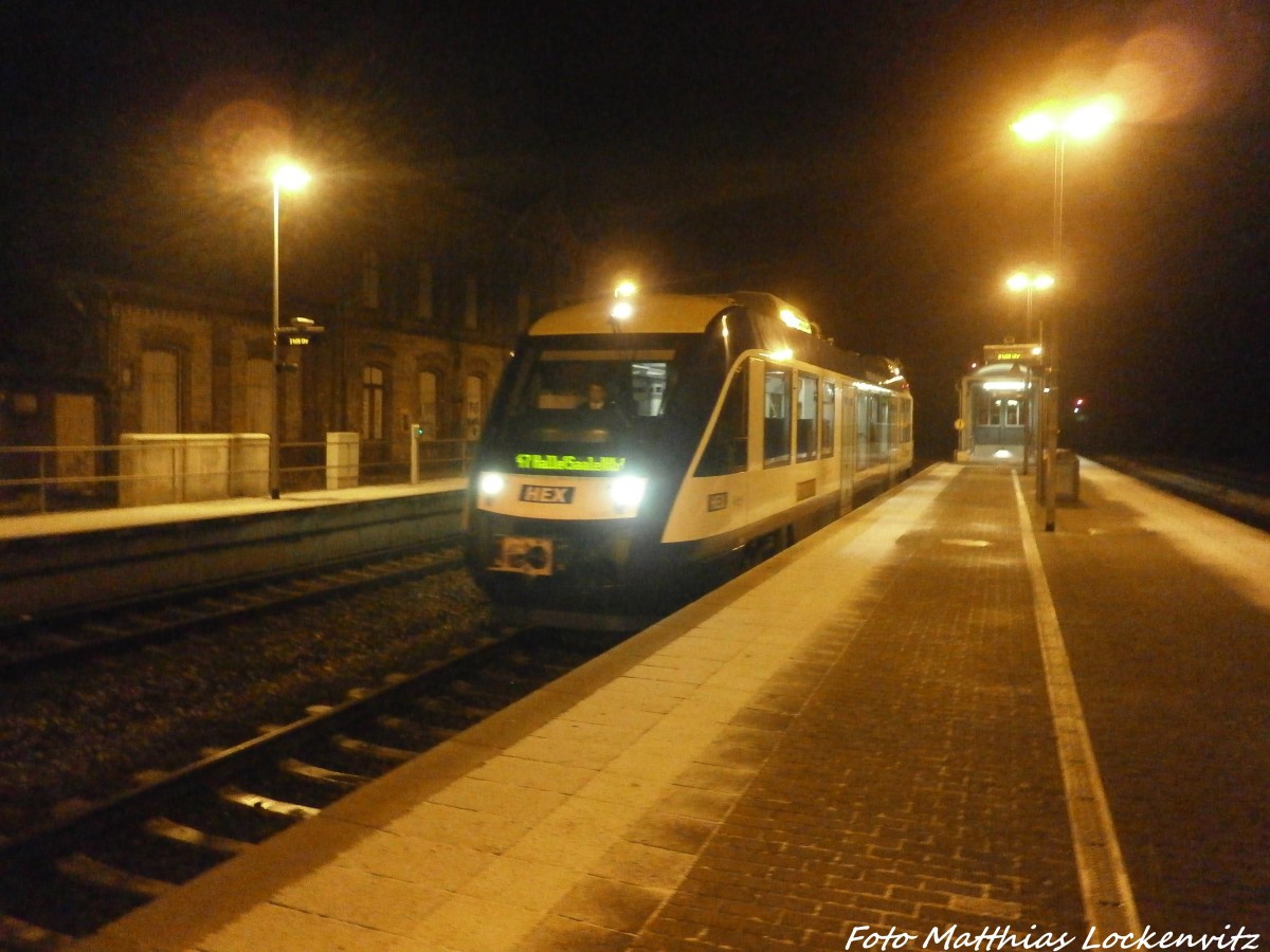 HEX VT 8XX im Bahnhof K�nnern am 22.1.15