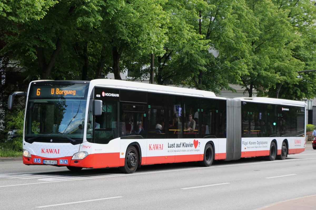 HHA Hamburg - Nr. 4930/HH-YB 4930 - Mercedes am 8. Mai 2025 in Hamburg (Aufnahme: Martin Beyer)