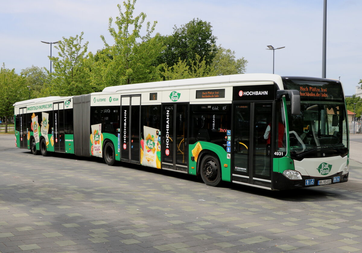 HHA Hamburg - Nr. 4931/HH-YB 4931 - Mercedes am 10. Mai 2025 in Hamburg (Aufnahme: Martin Beyer)
