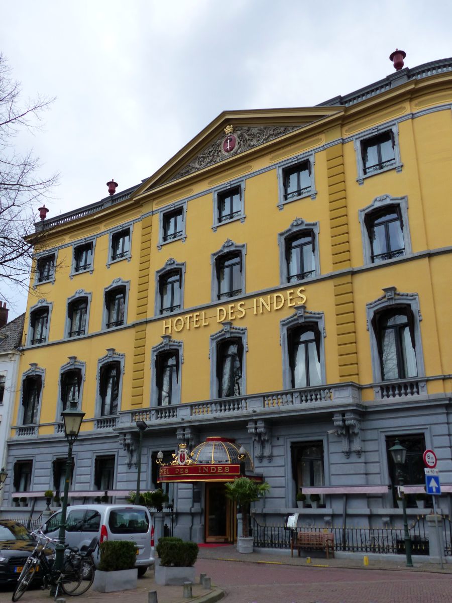 Hotel  Des Indes  Lange Voorhout, Den Haag 07-02-2016.