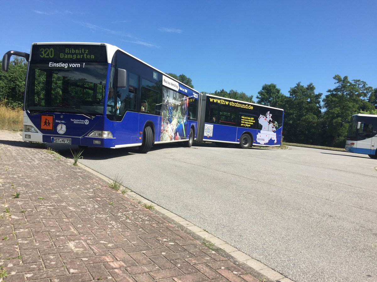 HST NV 72 aus Stralsund nach Grimmen gebracht 