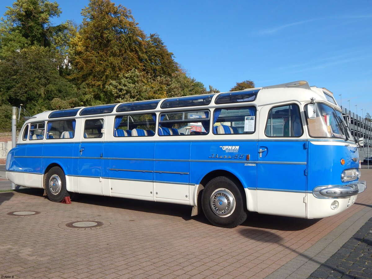 Ikarus 55 von Heiko Wolf aus Deutschland im Stadthafen Sassnitz.