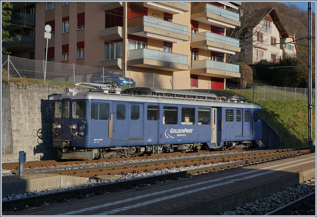 In Chernex steht der MOB BDe 4/4 3005.

6. Feb. 2020