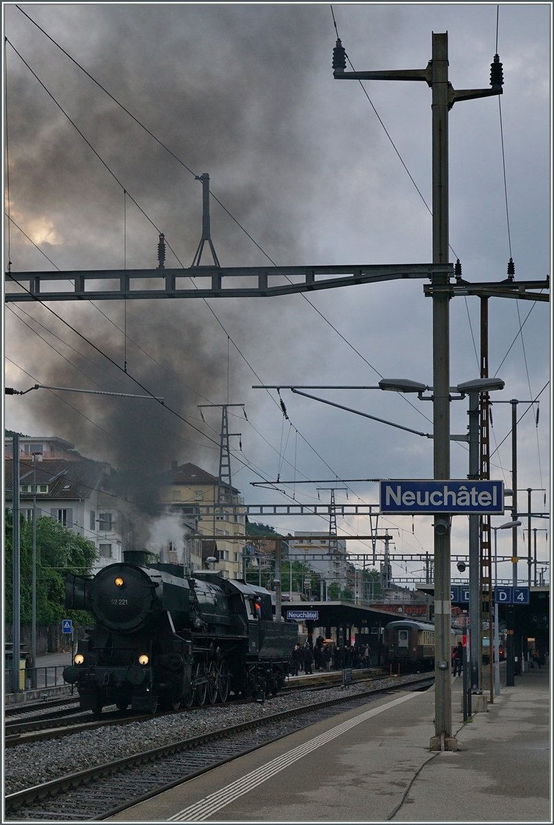 In Neuchatel rangiert die VVT 52 221. 
14.05.2016
