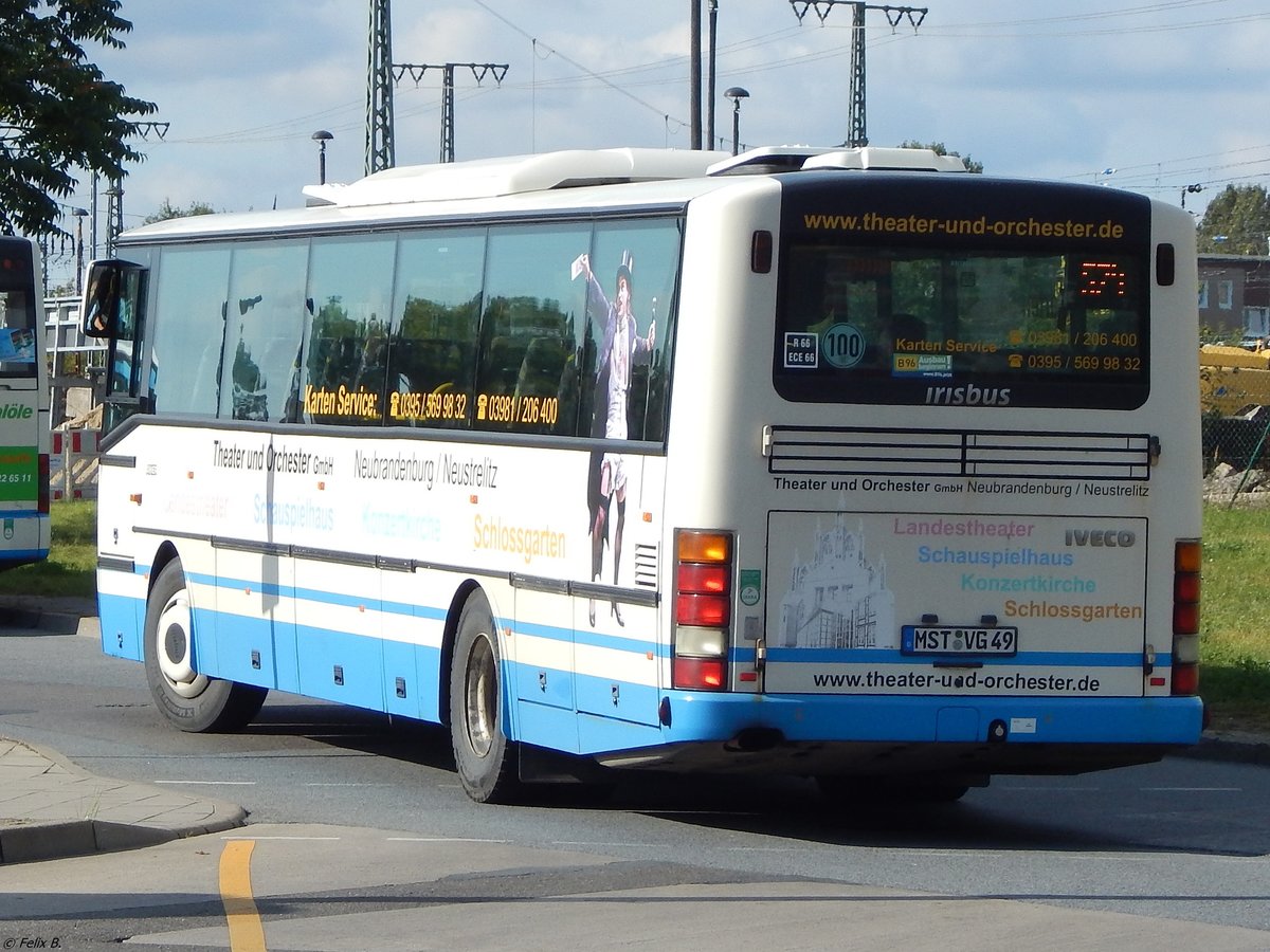 Irisbus Axer der MVVG in Neubrandenburg.