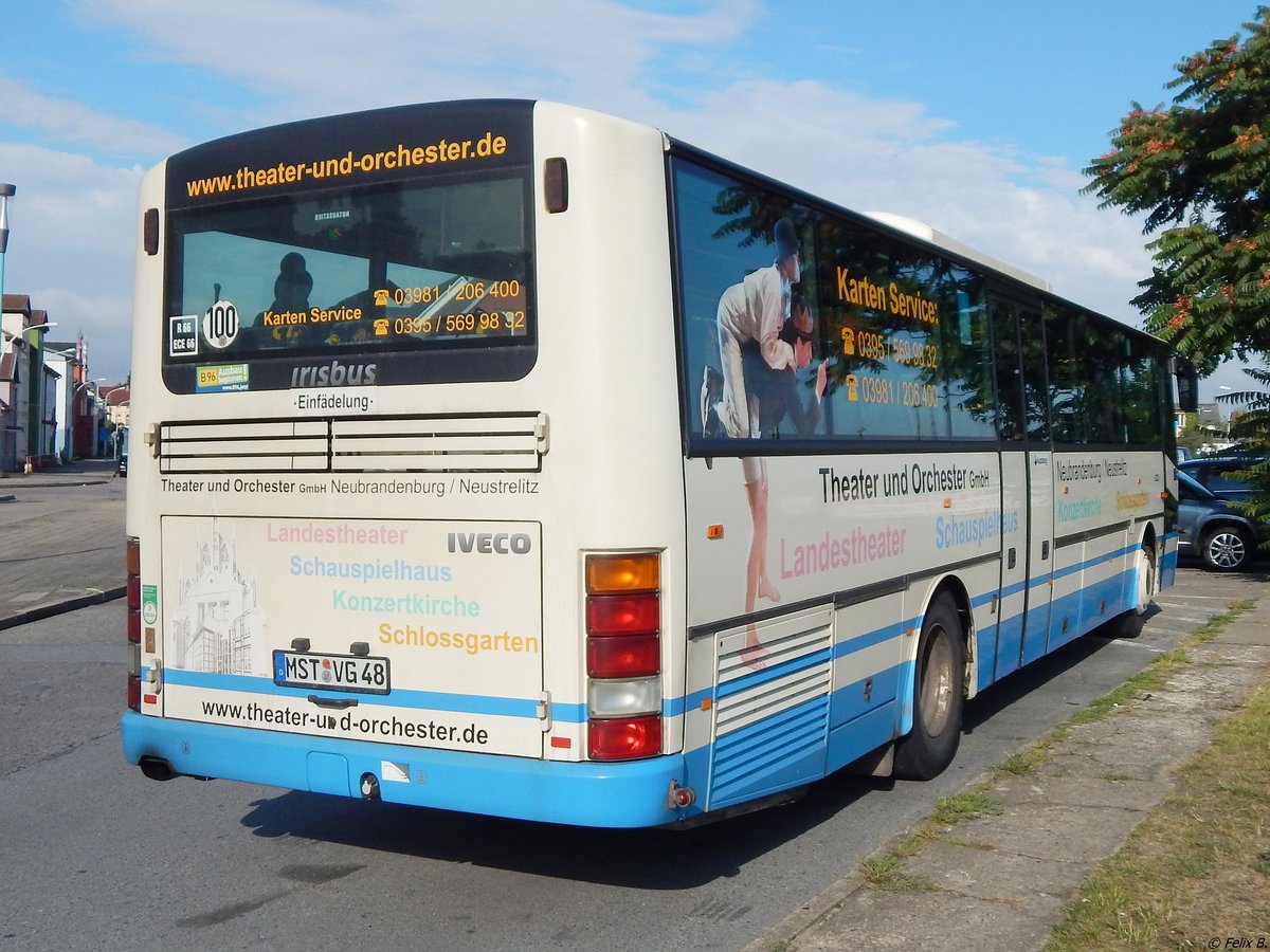 Irisbus Axer der MVVG in Neubrandenburg.