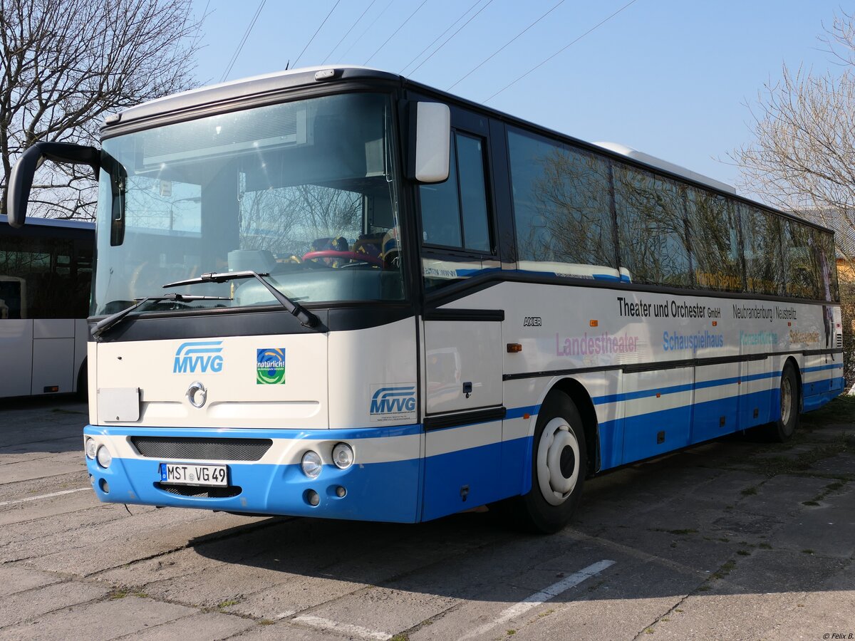 Irisbus Axer der MVVG in Neubrandenburg. 