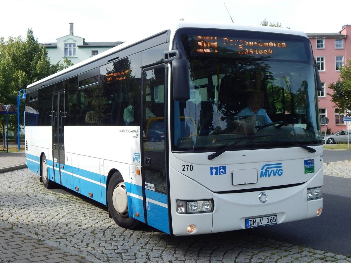 Irisbus Crossway der MVVG in Demmin.