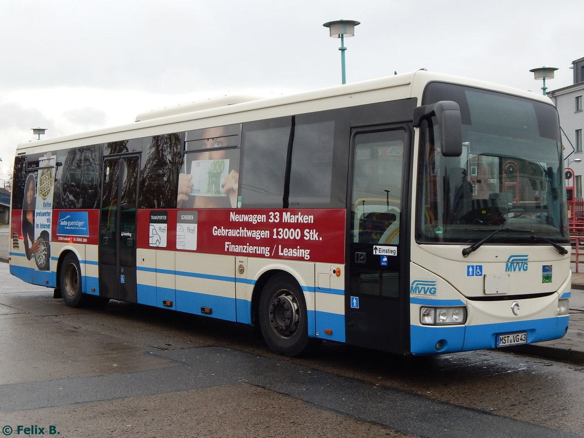 Irisbus Crossway der MVVG in Neubrandenburg.