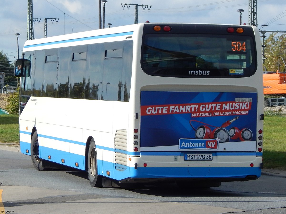 Irisbus Crossway der MVVG in Neubrandenburg.