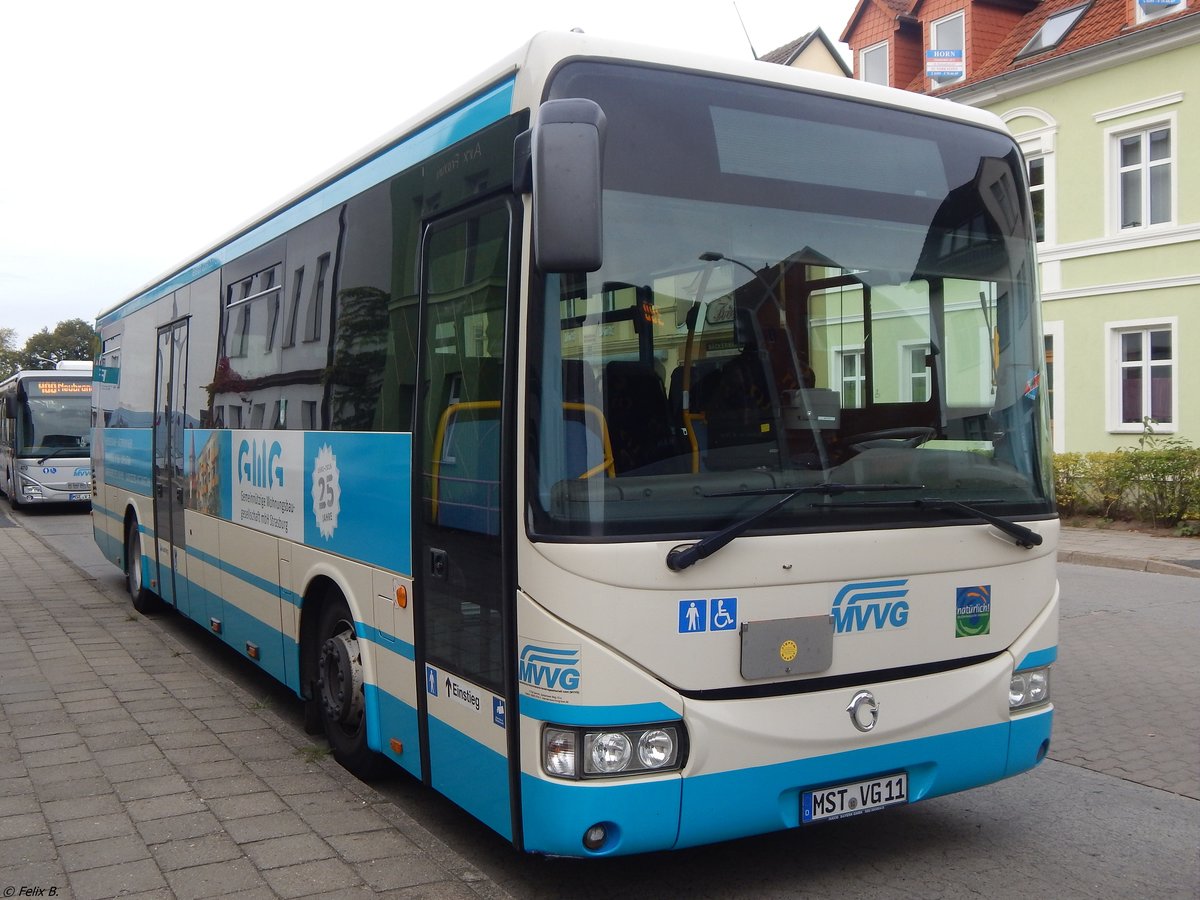 Irisbus Crossway der MVVG in Neubrandenburg.