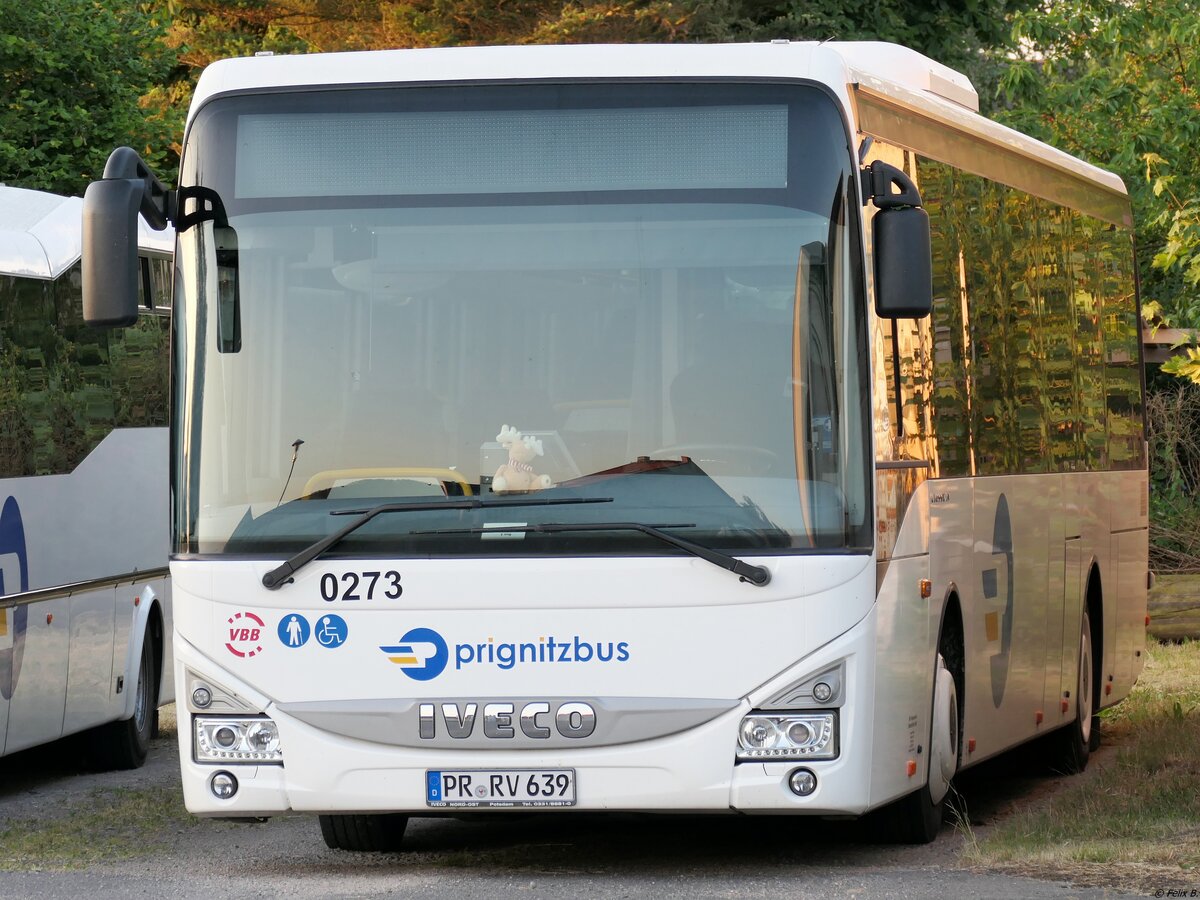 Iveco Crossway von ARGE Prignitzbus in Putlitz.