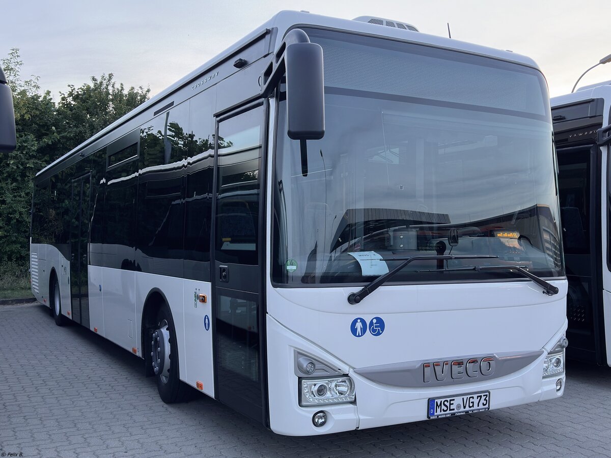 Iveco Crossway LE der MVVG in Waren.