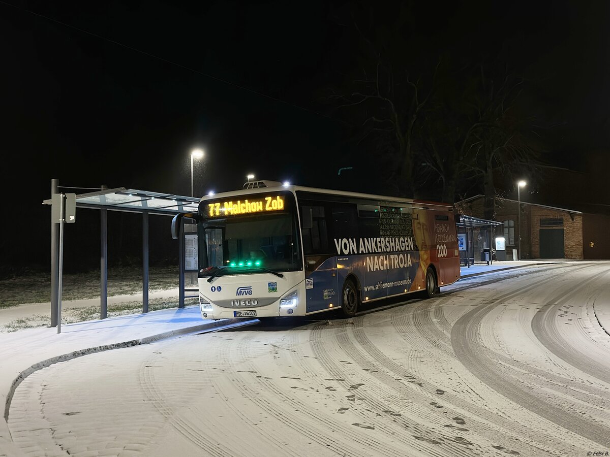 Iveco Crossway der MVVG in Plau am See.