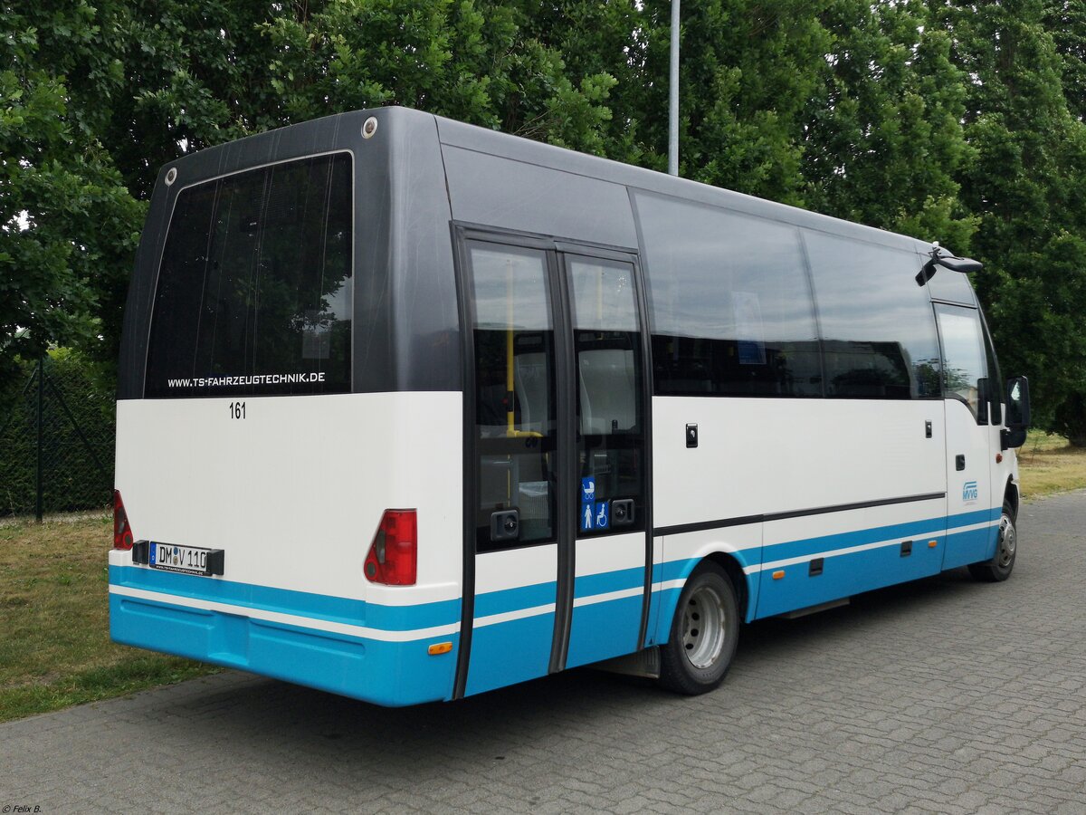 Iveco Daily mit TS-Aufbau der MVVG in Friedland.
