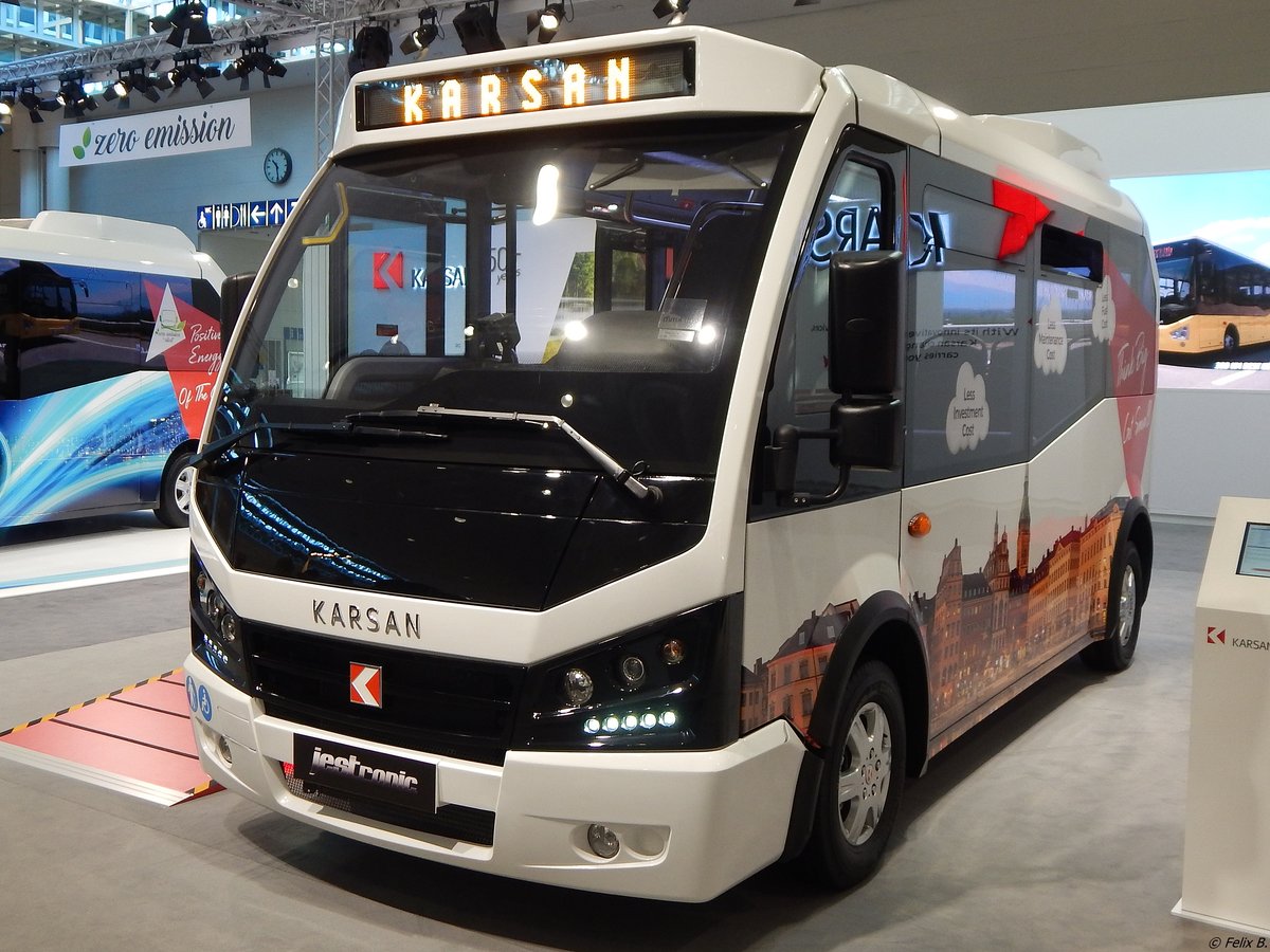 Karsan Jest Vorführwagen in Hannover auf der IAA.