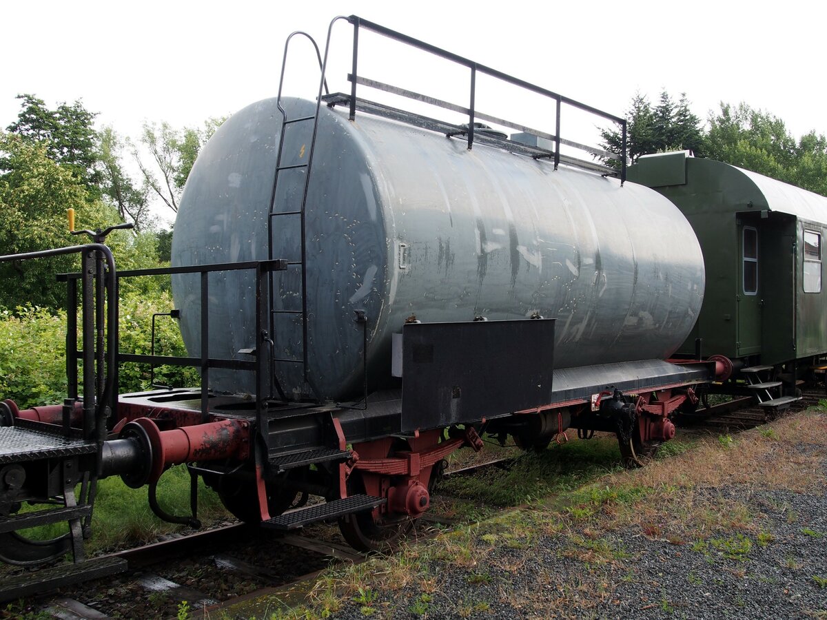 Kesselwagen im Eisenbahnmuseum Vienenburg am 19.06.2014.