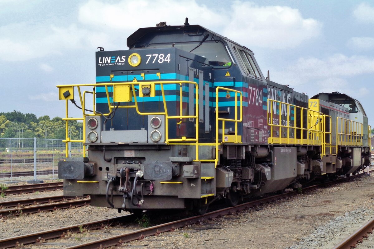 LINEAS 7784 steht am 10 Juni 2018 in Blerick w�hrend ein Ausstellung.