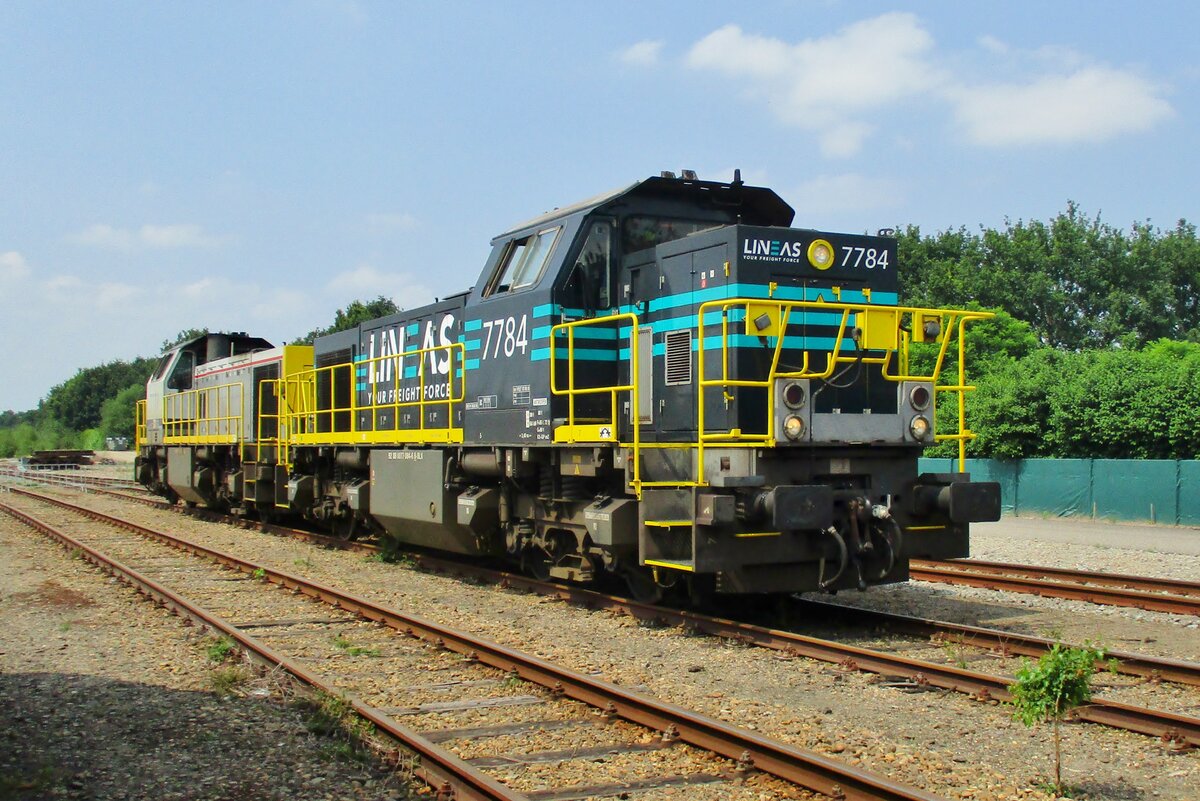 LINEAS 7784 steht am 10 Juni 2018 in Blerick w�hrend ein Ausstellung.