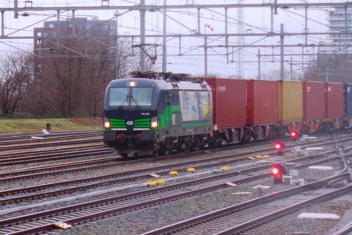 LTE 193 263 treft am 28 J�nner 2019 in Nijmegen ein. 