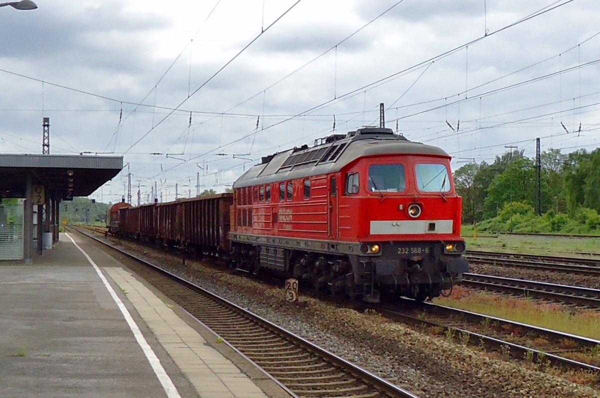 Ludmilla 232 568 durchfahrt am 19 September 2014 Oberhausen Osterfeld S�d.