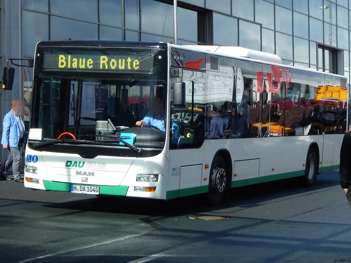 MAN Lion's City von Dau Bus aus Deutschland in Hannover auf der IAA.