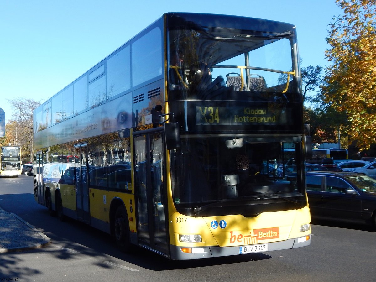 MAN Lion's City DD der BVG in Berlin.