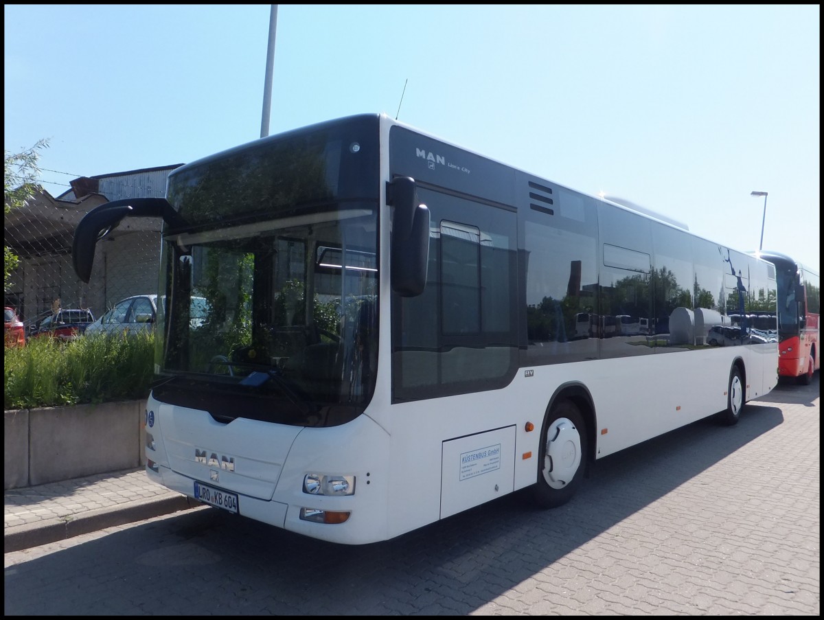 MAN Lion's City der K�stenbus GmbH in Rostock.