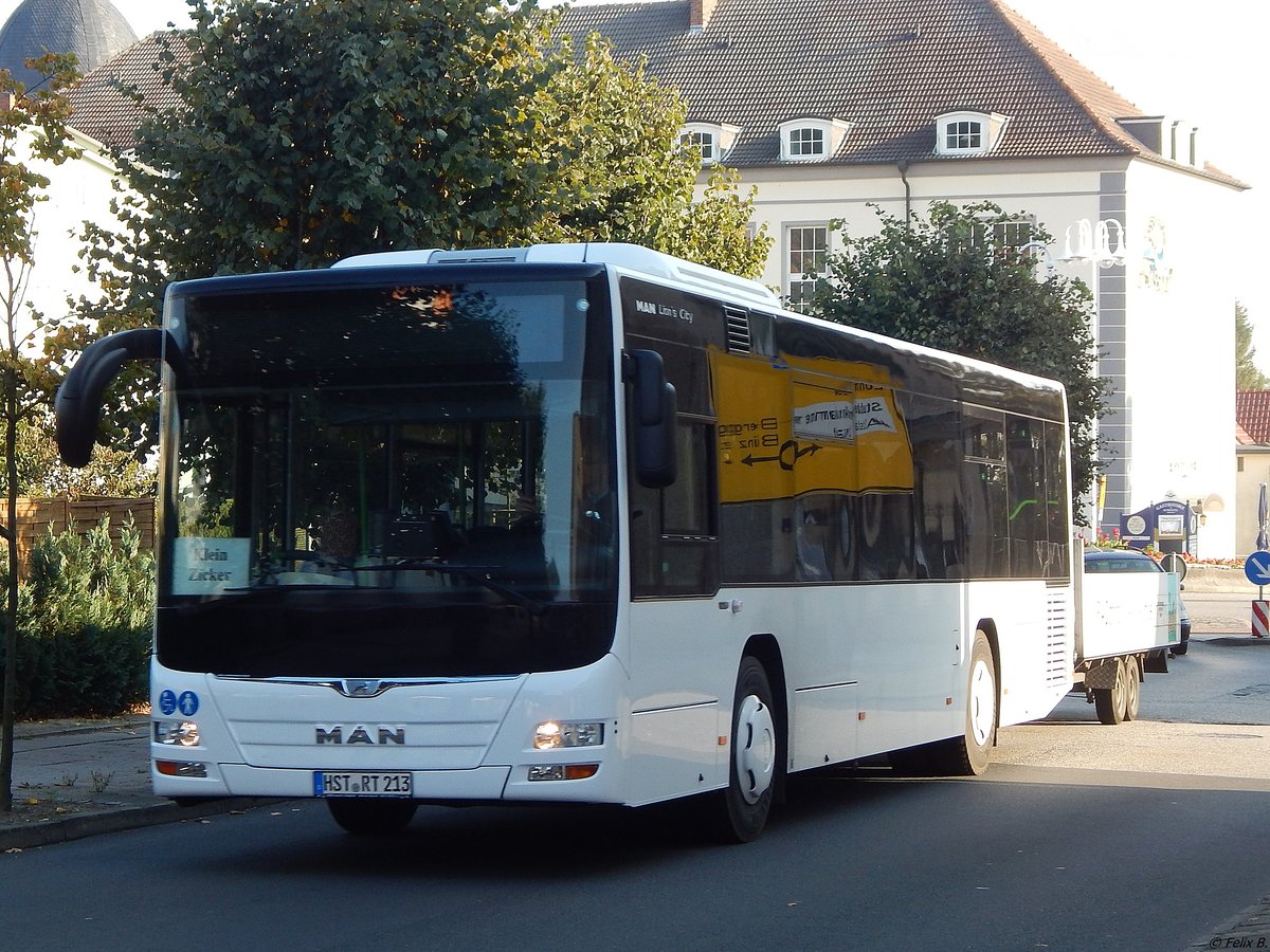 MAN Lion's City LE Ü vom Reisedienst Teske aus Deutschland in Sassnitz. 