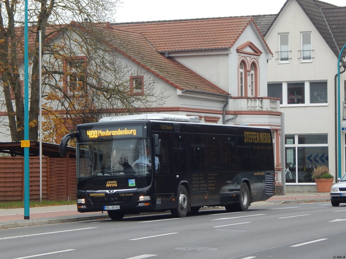 MAN Lion's City LE Ü der MVVG in Neubrandenburg.