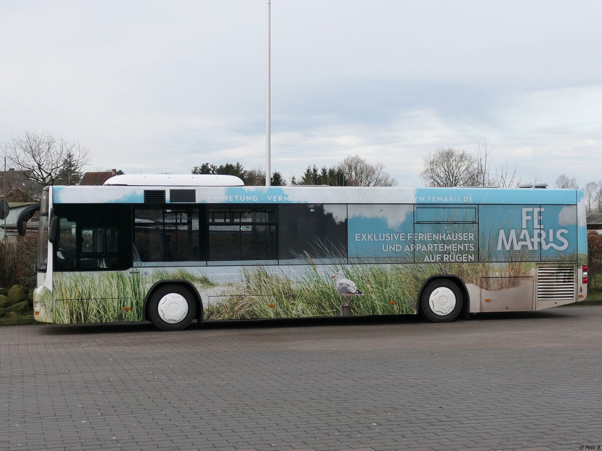 MAN Lion's City LE Ü der Oppermann Transporte aus Deutschland in Bergen.