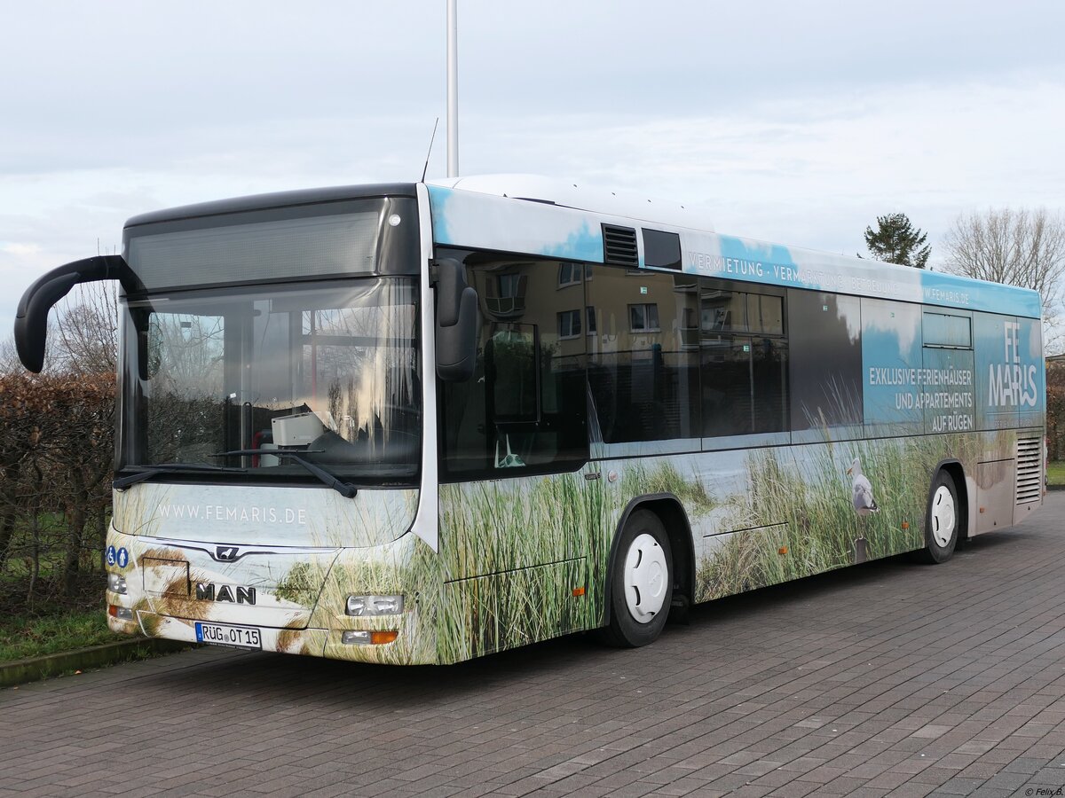 MAN Lion's City LE Ü der Oppermann Transporte aus Deutschland in Bergen.