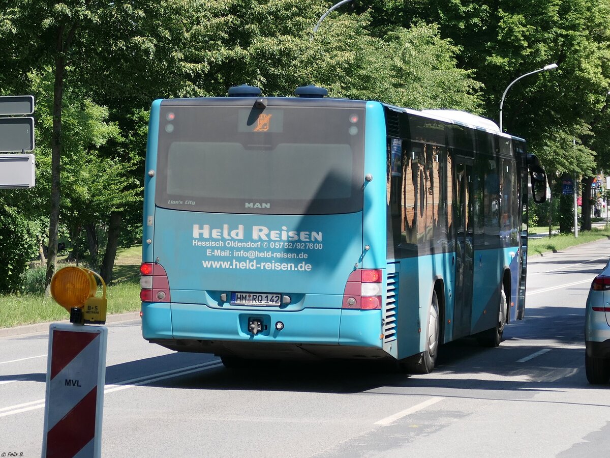 MAN Lion's City LE Ü von Held-Reisen aus Deutschland in Stralsund.