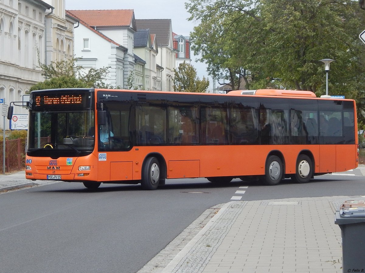 MAN Lion's City der MVVG in Neubrandenburg.