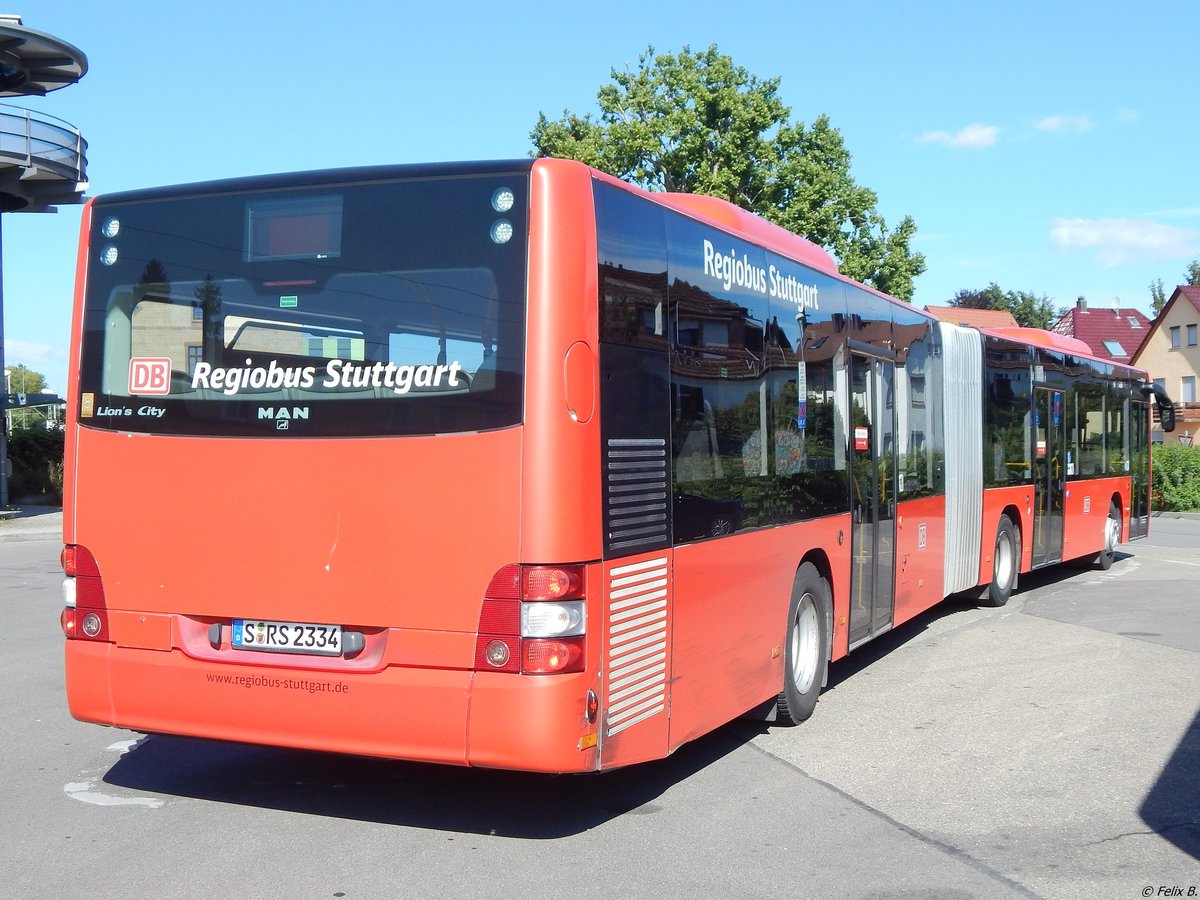 MAN Lion's City von Regiobus Stuttgart in Ditzingen.