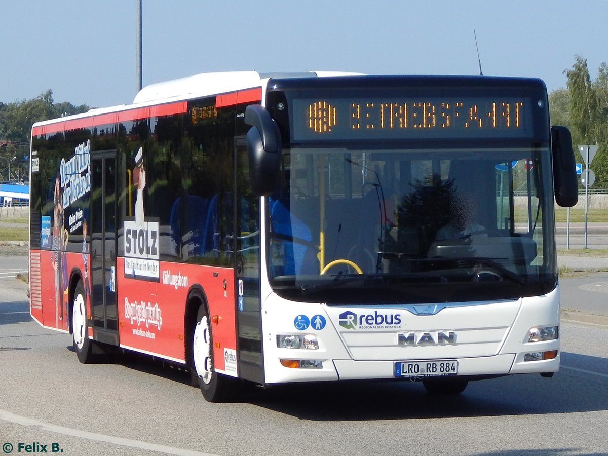 MAN Lion's City von Regionalbus Rostock in Rostock.