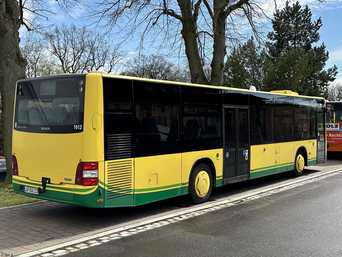 MAN Lion's City der Verkehrsgesellschaft Ludwigslust-Parchim mbH in Plau am See.