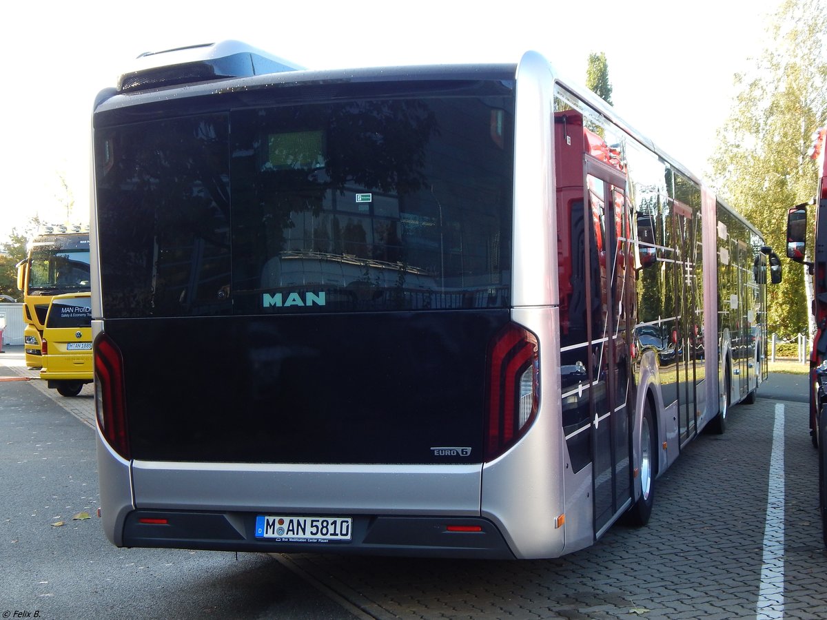 MAN Lion's City Vorführwagen in Hannover auf der IAA. 